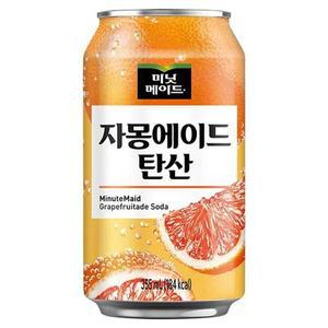 [셀러허브][해태] 미닛메이드 자몽에이드 탄산 355ml x 48캔 (S12335557)