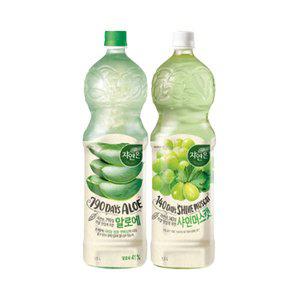 자연은 1.5L (알로에, 샤인머스캣) 각 3입 총 6입