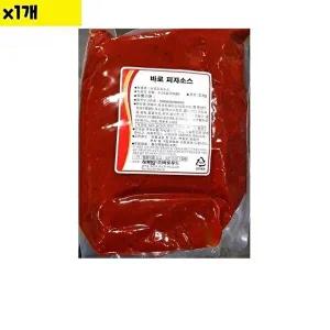 [셀러허브 패션][JHOM4TRU_52EN]식재료 유통 도매 피자소스 바로 3Kg 1개