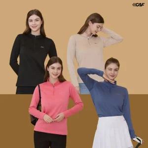 [르까프][Lecaf] 르까프 25 S/S 여성 데일리 하프집업 4종세트