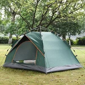 [셀러허브 패션][JHQ8QPP3_53D4]원터치 텐트(그린) 캠핑 자동 오토 2~3인용