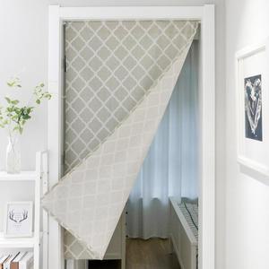 공간분리 작은창 가림막 주방 패브릭 커튼 천 가리개