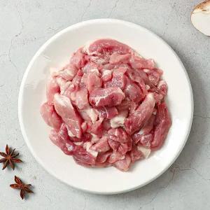 갤러리아 [숨비포크]제주 한돈 흑돼지 뒷다리살 500g + 500g (찌개용)