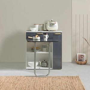 지투 와이드 렌지대 전자렌지대 식탁 N018 800접이식 하부장 주방수납장