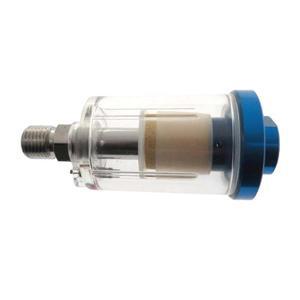 1Pcs 미니 소형 워터 오일 분리기 필터 1/4 인치 NPT 입구 및 출구 공기 압축기 수분 에어 브러시