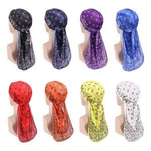 [MENP6G6N_53D1]흑인 머리 스카프 손수건 힙합 두건 듀랙