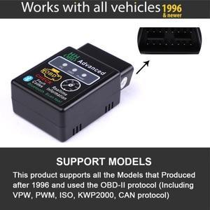 ELM327 블루투스 자동차 진단 스캐너 도구 도요타 Hilux Fortuner 랜드 크루저 캠리