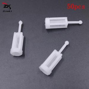 범용 중력 스프레이 건 필터 미세 메쉬 일회용 피드 페인트 막힘 감소 50 개