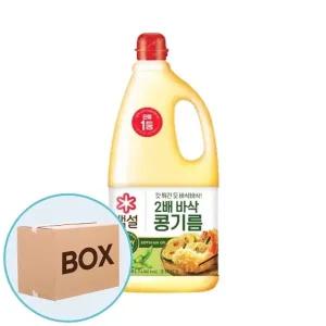 [CJ]백설 식용유 1.8L 10입 (박스)