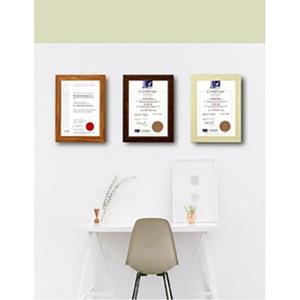 A4 사무용세련 액자_SD5-2 금테우드 (상장/허가증/서)