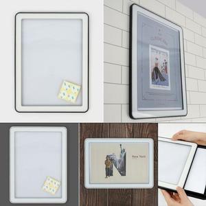 홍보 안내판유니 A4 슬라이딩 교체 액자 프레임 선택 1개