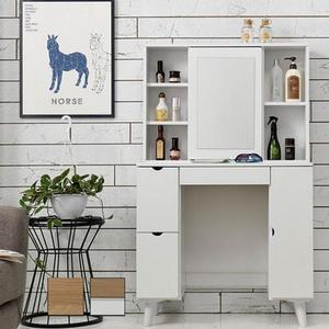 GD 070유니3-10 모던 입식화장대(A) 수납 거울화장대 서랍