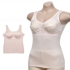 (끌로떼) 우아한 플라워 자수 쾌적한 착용감 인견 브라런닝