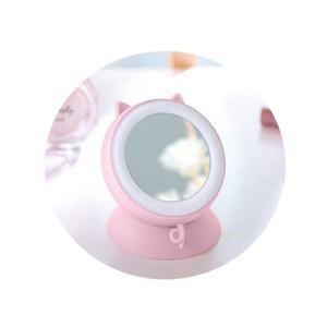 [RGN4QO7S]LED 조명 화장 거울이 있는 따뜻하고 포근한