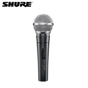슈어 SM58SK 보컬용 유선마이크 스위치 있음 유선 홀더 라이브 공연용 무대 노래 다이나믹 마이크 SHURE SM58