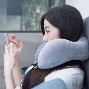 차량용품 여행용 메모리폼 차량 목쿠션 베개 쿠션