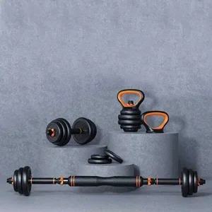 세트 케틀벨 바벨 홈트기구 아령 홈트레이닝 헬스 덤-WD95760