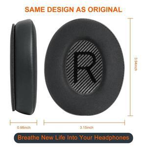 [누리음향]BOSE 호환용 QC35 및 II 쿨링 젤 이어 패드, QuietComfort 35 오버이어 헤드폰, 메모리 폼 쿨러