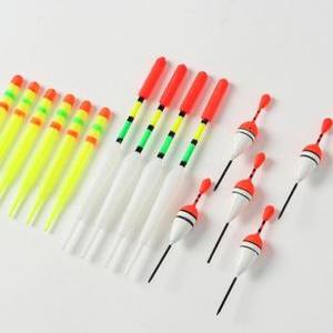 15p세트(색상랜덤) 미끼 DP72852 얼음낚시 낚시찌 3종 민물낚시