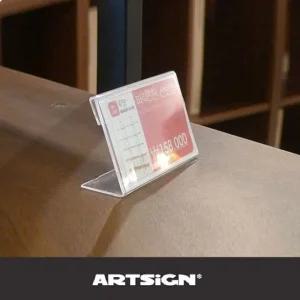 B가격표시판 쇼케이스 3매 120x70mm (WFHU2VZ)