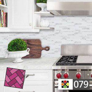 B스티커타일 079 크린벽돌 인테리어 타일스티커 (WFHU41M)