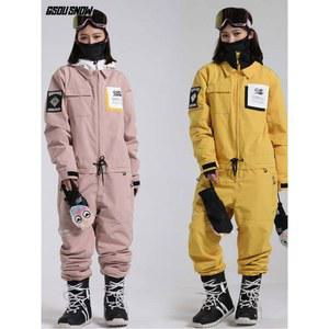 스키복 보드복 세트 겨울 방한복 남녀공용 따뜻한 성인 동일 스노우보드