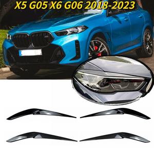 BMW X5 G05 X6 G06 18-22년 전면 헤드라이트 아이리드 아이라이브로우 트림