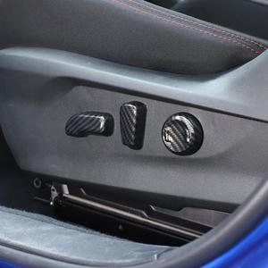 스바루 WRX STI ABS 시트 조절 스위치 노브 커버 트림 스티커 22-23년 호환