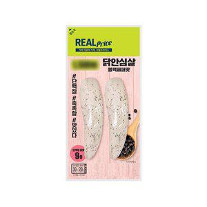 리얼프라이스 닭안심살 블랙페퍼맛 50g x 9개