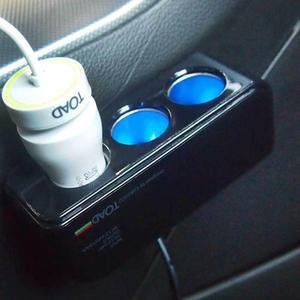 차량 멀티 심플소켓 3구 시거잭 자동차 실내 전기 DIY