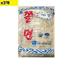 [JHOMP75T_52EK]식재료 도매 유통 판쫄면 평화 1Kg x3개