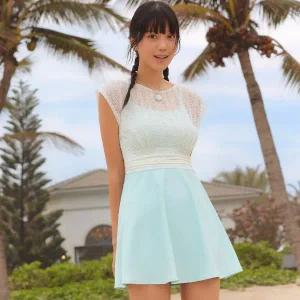 [대구백화점] [레노마수영복]여성 비치레이스 원피스수영복(LS2F912)