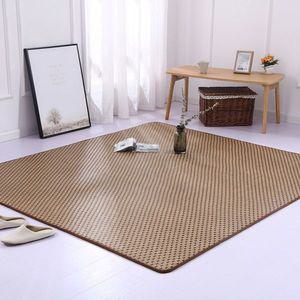 예홈 여름 쿨 매트 대자리 면 거실 카페트 러그 침대