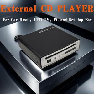 차량용 호스트, LED TV, PC 및 USB/Type-C 연결이 가능한 셋톱박스용 외부 CD 플레이어 플러그 앤