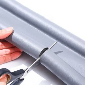 하부 세차 1PC 96cm/37.79inch 폼 도어 하단 씰 침실 음향 따뜻한 드래프트 스토퍼 Cuttable 더블 레이어