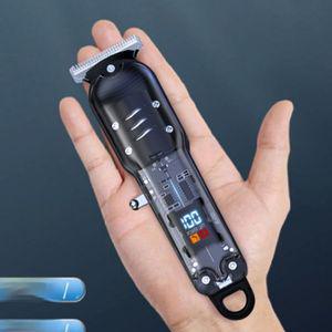 투명이발기 다기능 이발 면도기 트리머 클리퍼 잔털 바리깡 구렛나루 라인