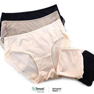 모달소재 레이스 맥시 팬티 5종세트 노라인 부드러운 촉감 신축성 좋은 스판팬티