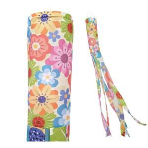 마드로나 브랜드의 봄꽃 바람막이 내구성 있는 야외 걸이식 바람 장식 마당 정원 파티오 데크 60인치