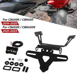 혼다 호환 CB650R   테일 라이트 브래킷 마운트 깔끔한 펜더 제거기 용 바이크 오토바이 라이센스 플레이트