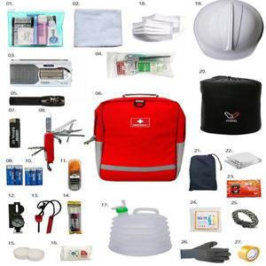 S형 재난 물품세트 27종 비상 전쟁 지진 비상용 생존배낭 생존 대비 생존가방 생존키