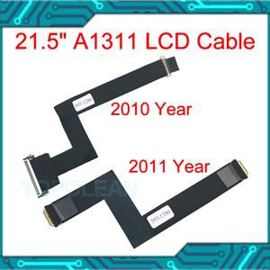 새로운 LCD LED LVDS 스크린 2011 593 IMAC 2010 A1311 1350 플렉스 21 케이블 1280