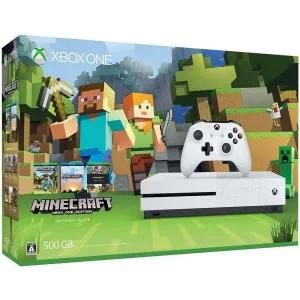 [관부가세포함] Xbox One S 500GB Ultra HD 블루레이 대응 플레이어 MineCraft 크래
