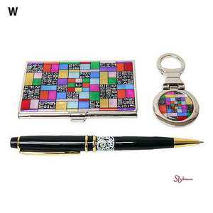 금장 훈민 볼펜 조각보 3종세트xyz048