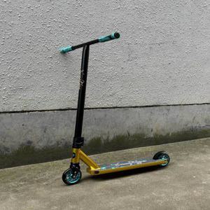 프리스타일 킥보드 경량 전문 입문용 기술용 스쿠터 레인보우 스턴트