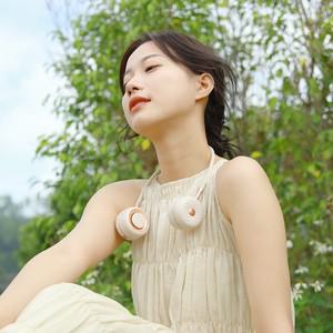 데이지 넥밴드 목걸이형 휴대용 무선 선풍기