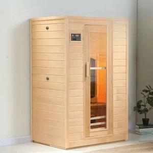 가정용 사우나 찜질방 편백나무 건식 원적외선 전신욕 음이온 건강 관리