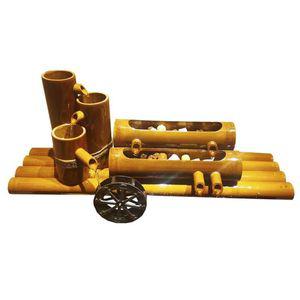 물레방아 실내 분수 미니 인테리어 장식 소품 대나무 폭포 가정용 실내분수 분수대