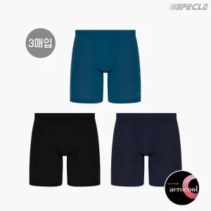 [스페클로] 남성 인포머 롱드로즈 사각팬티 (3매입) 남팬티 남자사각