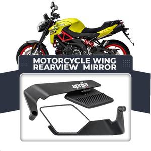 HD 광각 비전 바이크 오토바이 윈드 윙 합금 백미러 AprilliTuareg 660 RSV4 RS 660 TUONO-V4 SRMAX Capono