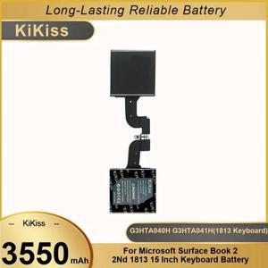 마이크로소프트 서피스 북 2 2Nd 1813 15인치 키보드 G3HTA040H G3HTA041H용 태블릿 배터리 3550Mah